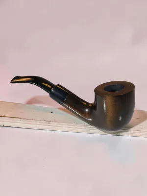 smokygrotto Smoking Pipe Pearwood Handmade 5.31 inch Length